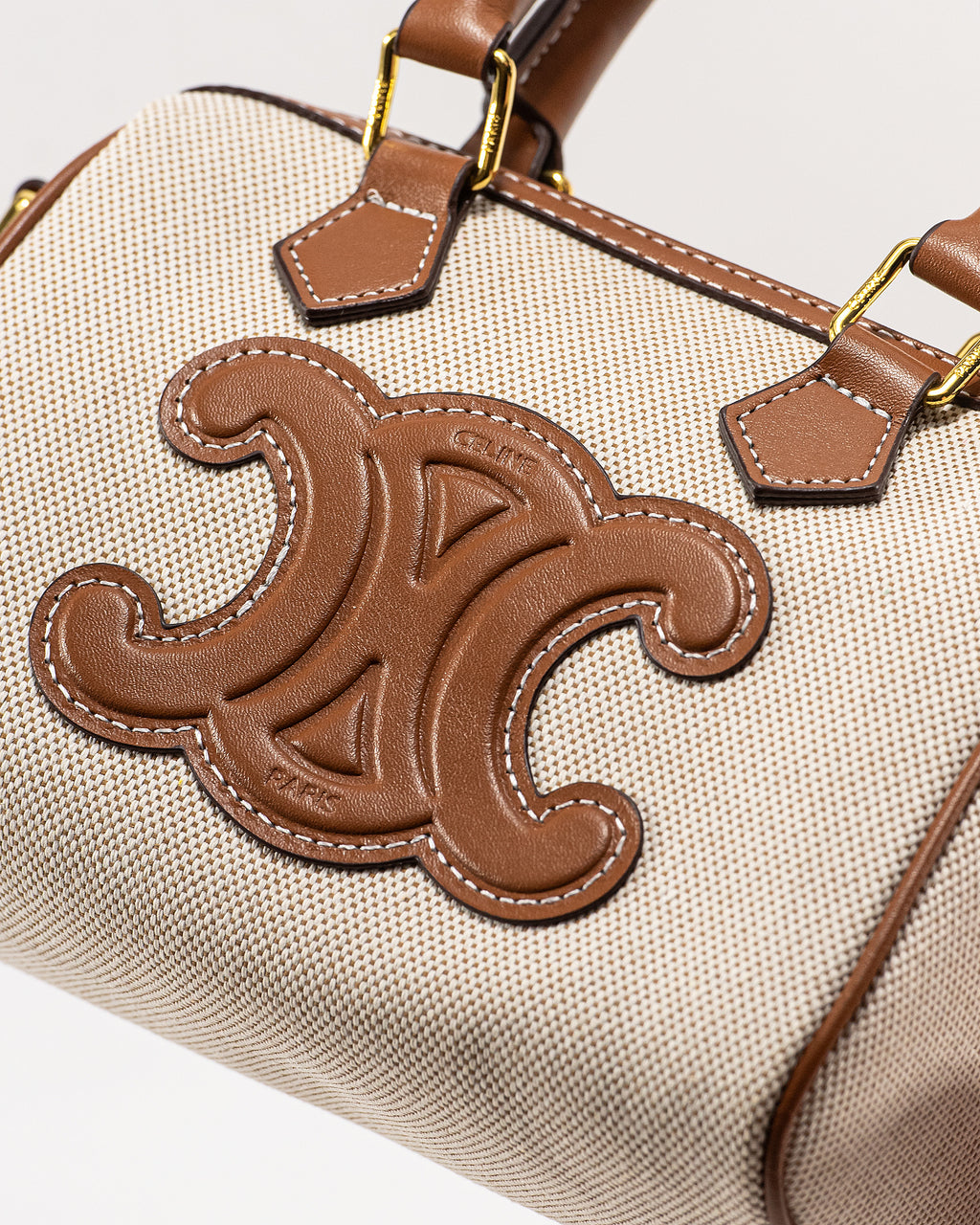 CELINE SMALL BOSTON CUIR TRIOMPHE BAG