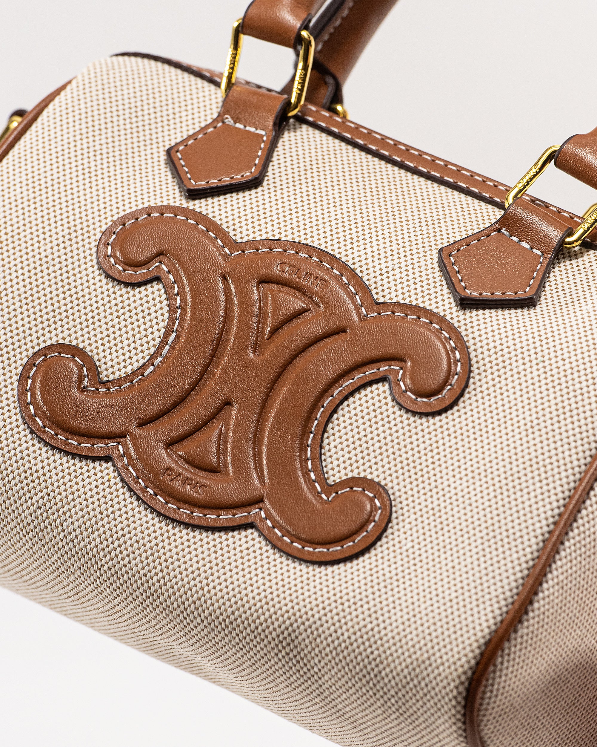 CELINE SMALL BOSTON CUIR TRIOMPHE BAG