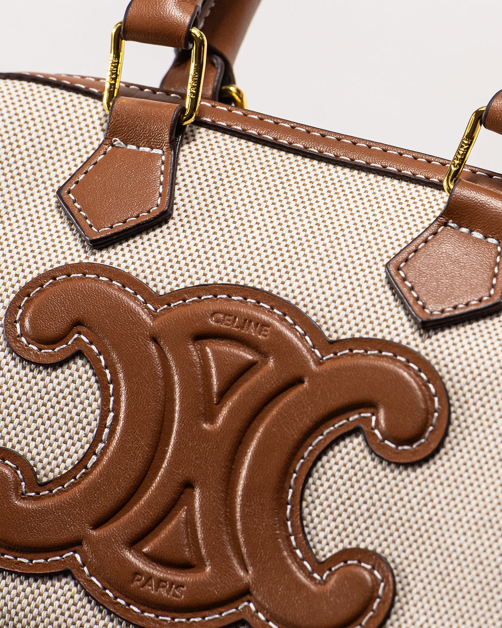 CELINE SMALL BOSTON CUIR TRIOMPHE BAG