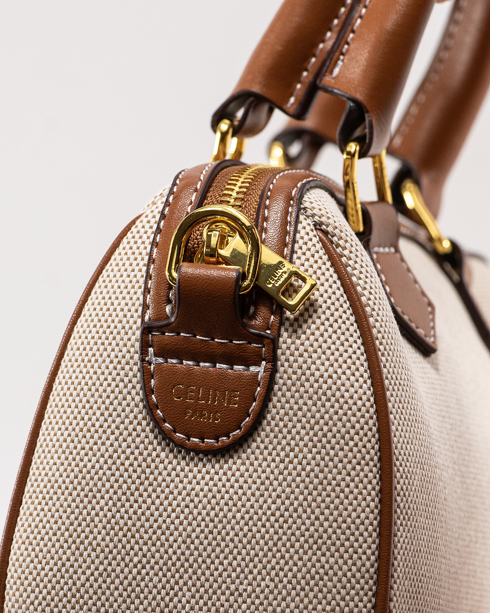 CELINE SMALL BOSTON CUIR TRIOMPHE BAG