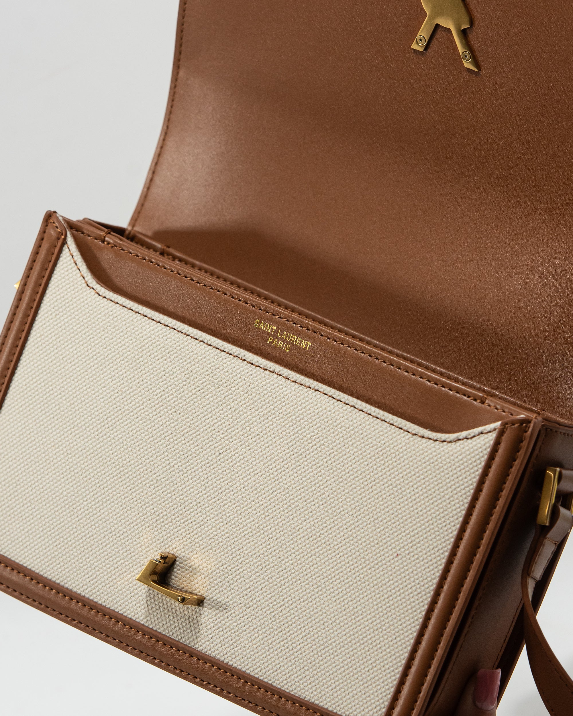SAINT LAURENT SOLFERINO SHOULDER BAG
