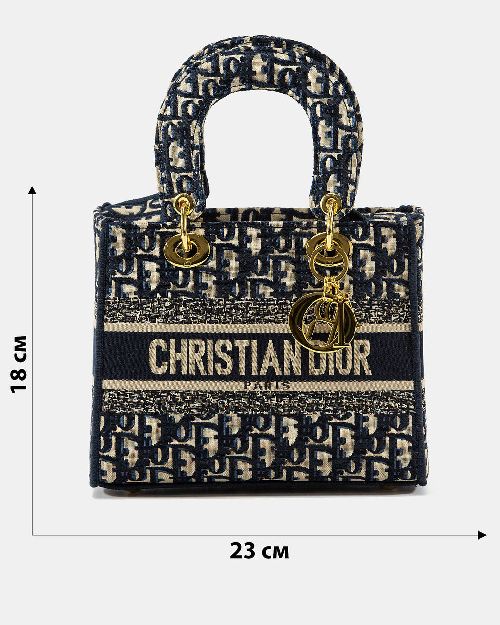 CHRISTIAN DIOR MEDIUM LADY D-LITE BAG
