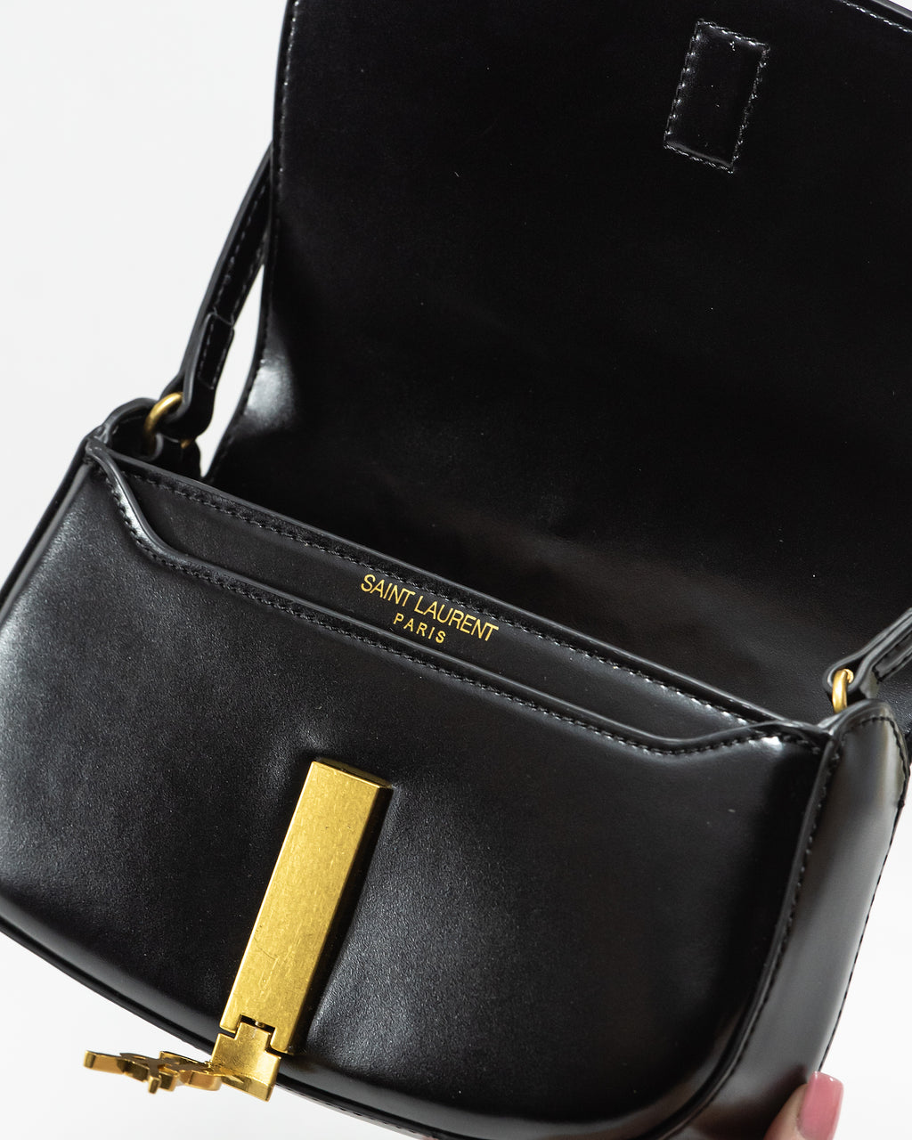 SAINT LAURENT MINI VOLTAIRE SHOULDER BAG