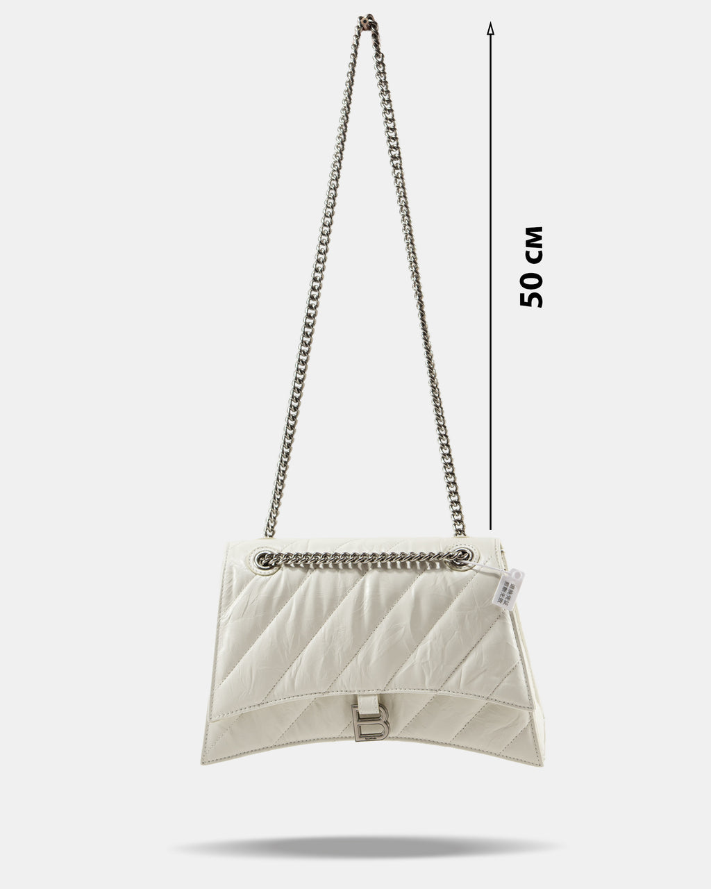 BALENCIAGA SHOULDER BAG IN WHITE