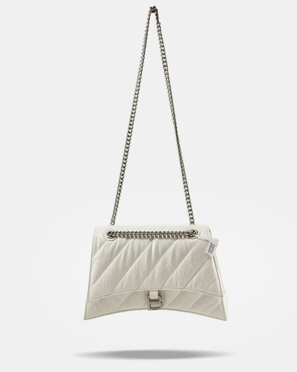 BALENCIAGA SHOULDER BAG IN WHITE