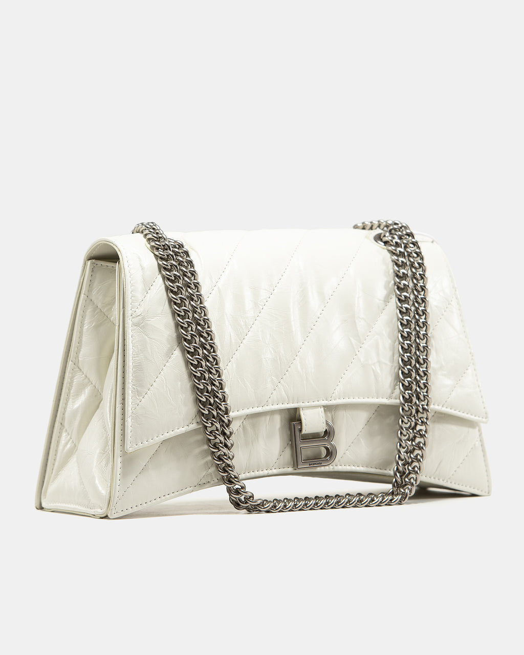 BALENCIAGA SHOULDER BAG IN WHITE