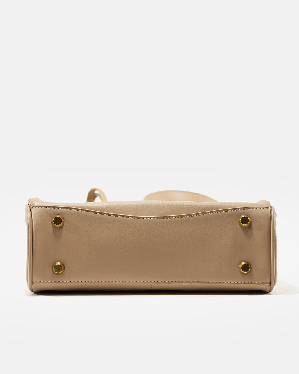 BALENCIAGA HOURGLASS TOP HANDLE BAG IN BEIGE