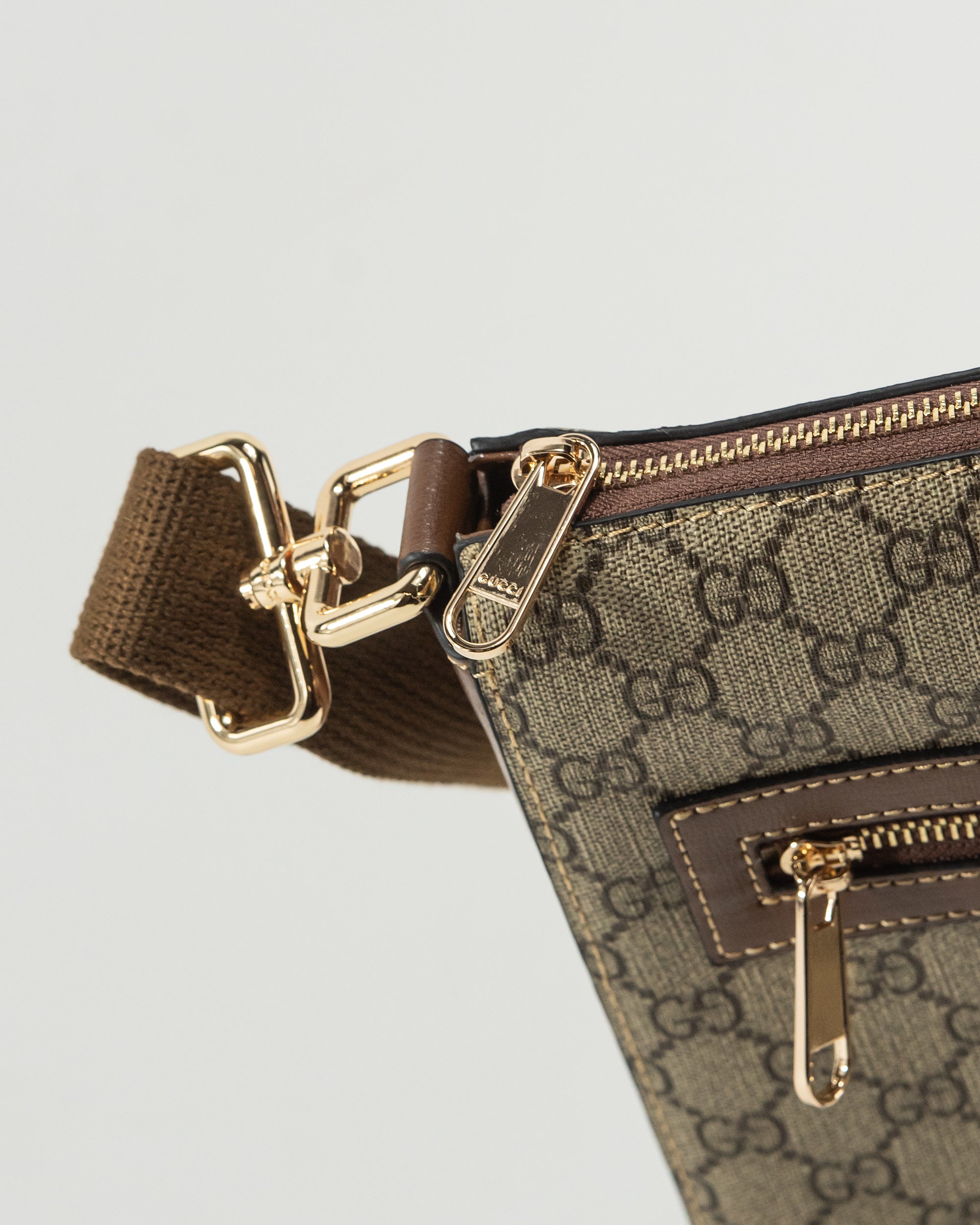 GUCCI X SUPREME MESSENGER OPHIDIA SHOULDER BAG
