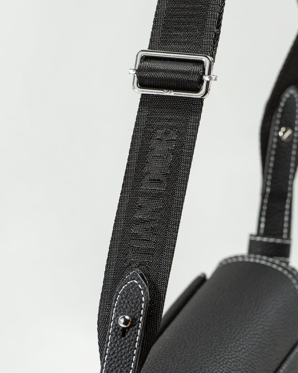 DIOR SADDLE MESSENGER BAG IN BLACK
