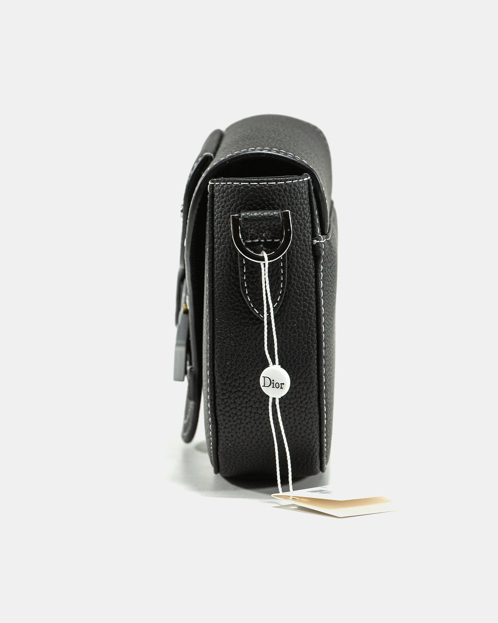 DIOR SADDLE MESSENGER BAG IN BLACK
