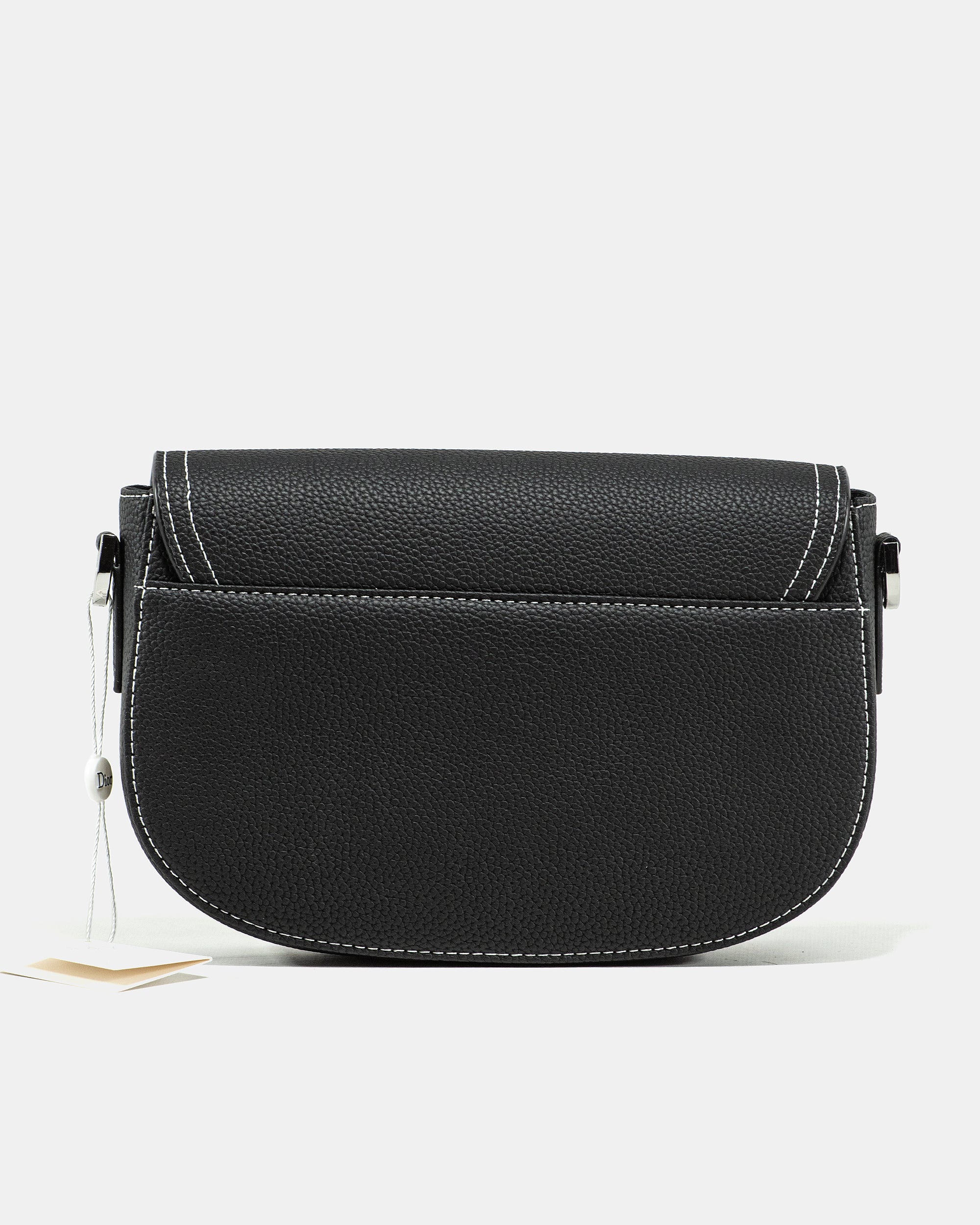 DIOR SADDLE MESSENGER BAG IN BLACK