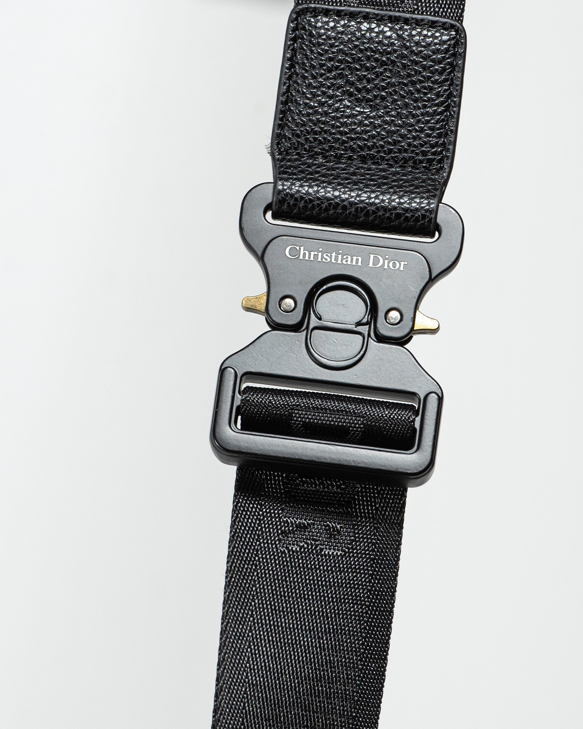 DIOR SADDLE BAG IN BLACK