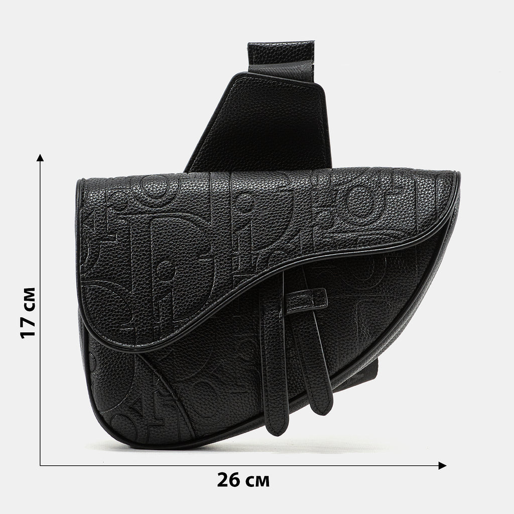DIOR SADDLE BAG IN BLACK