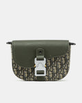 DIOR MINI SADDLE MESSENGER BAG WITH FLAP