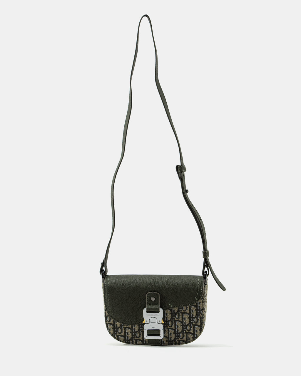 DIOR MINI SADDLE MESSENGER BAG WITH FLAP
