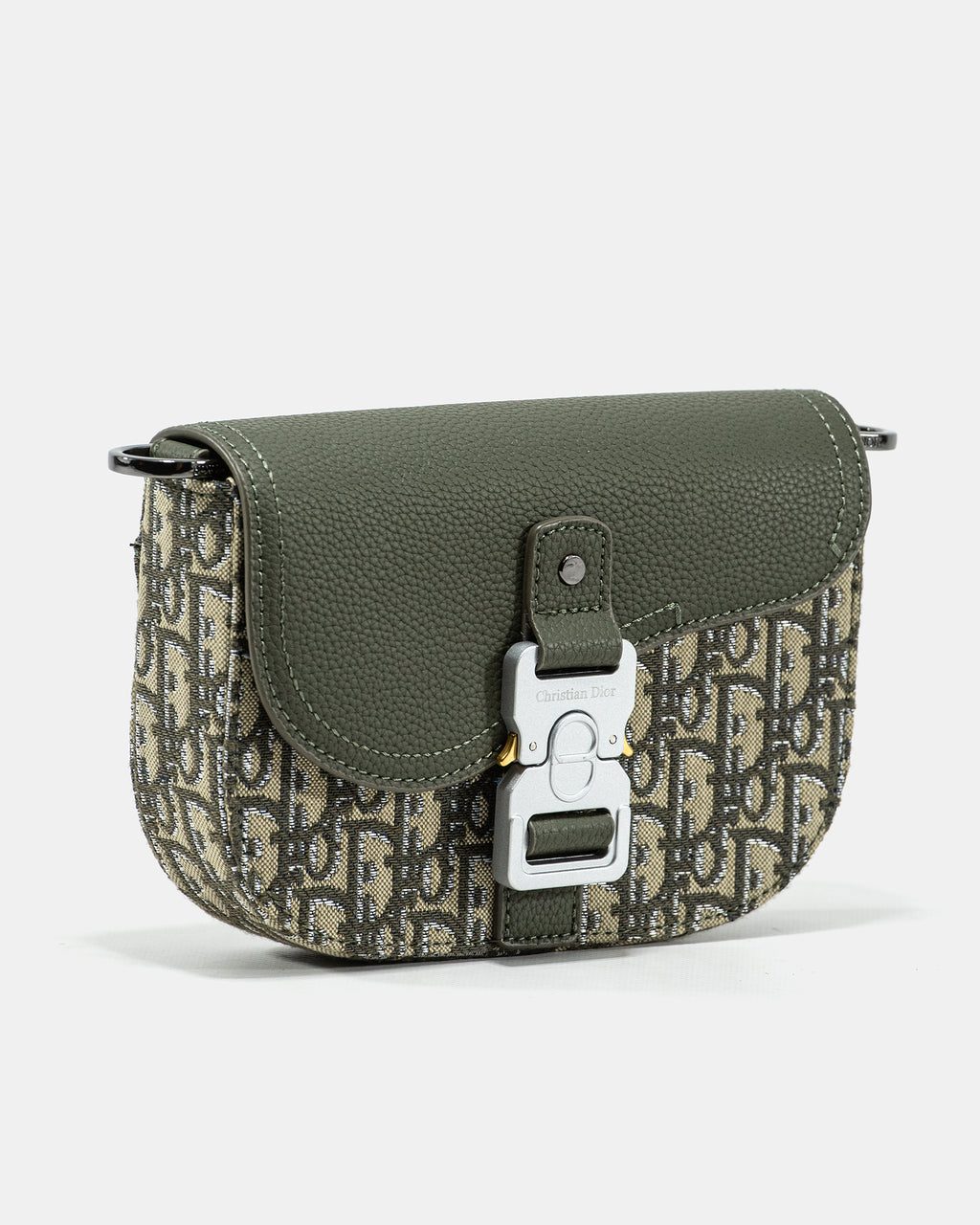 DIOR MINI SADDLE MESSENGER BAG WITH FLAP