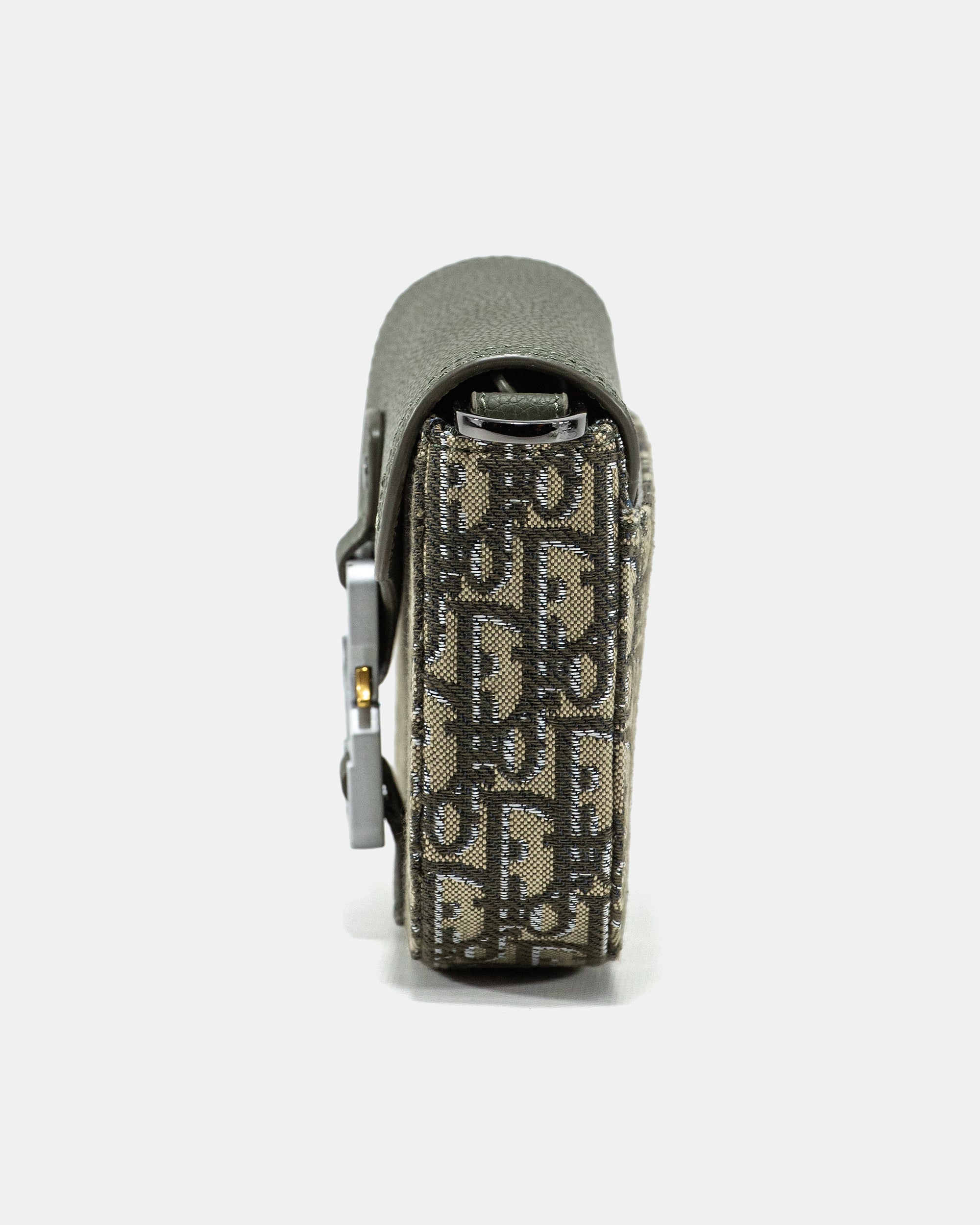 DIOR MINI SADDLE MESSENGER BAG WITH FLAP