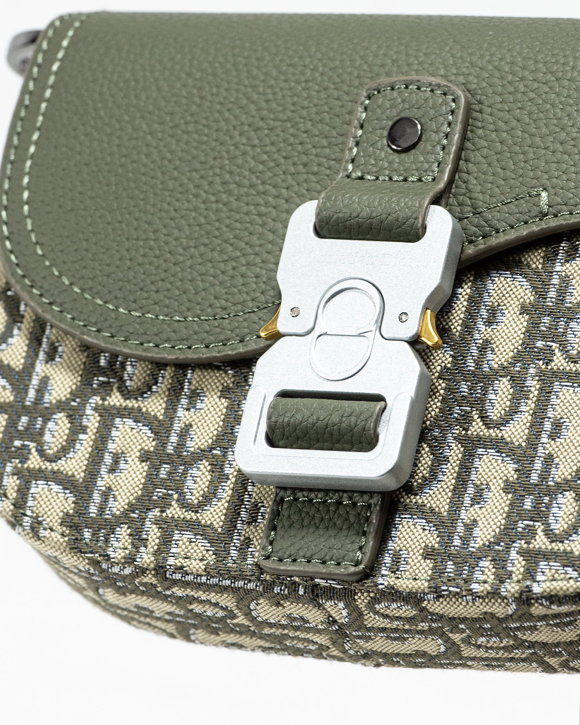 DIOR MINI SADDLE MESSENGER BAG WITH FLAP