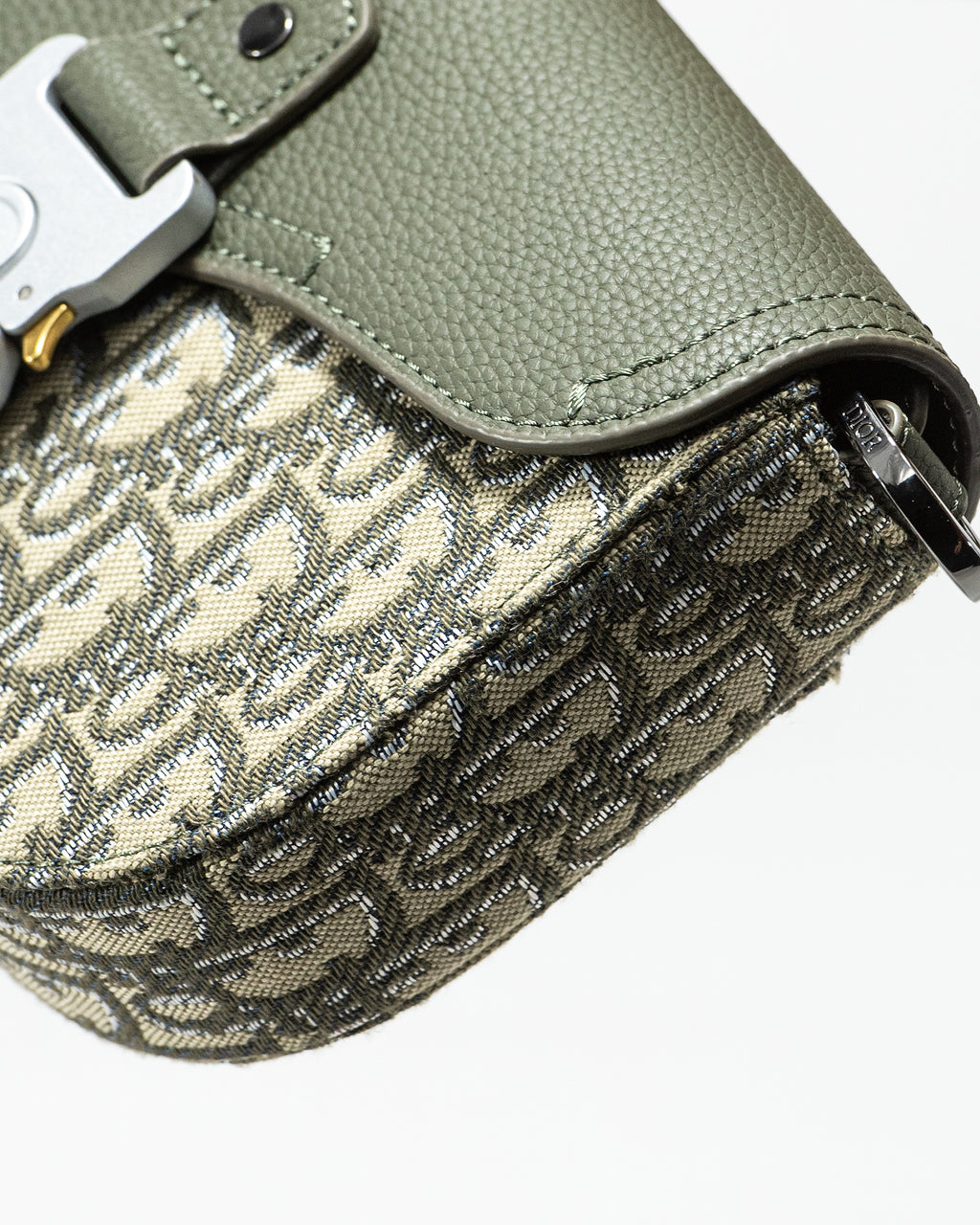DIOR MINI SADDLE MESSENGER BAG WITH FLAP