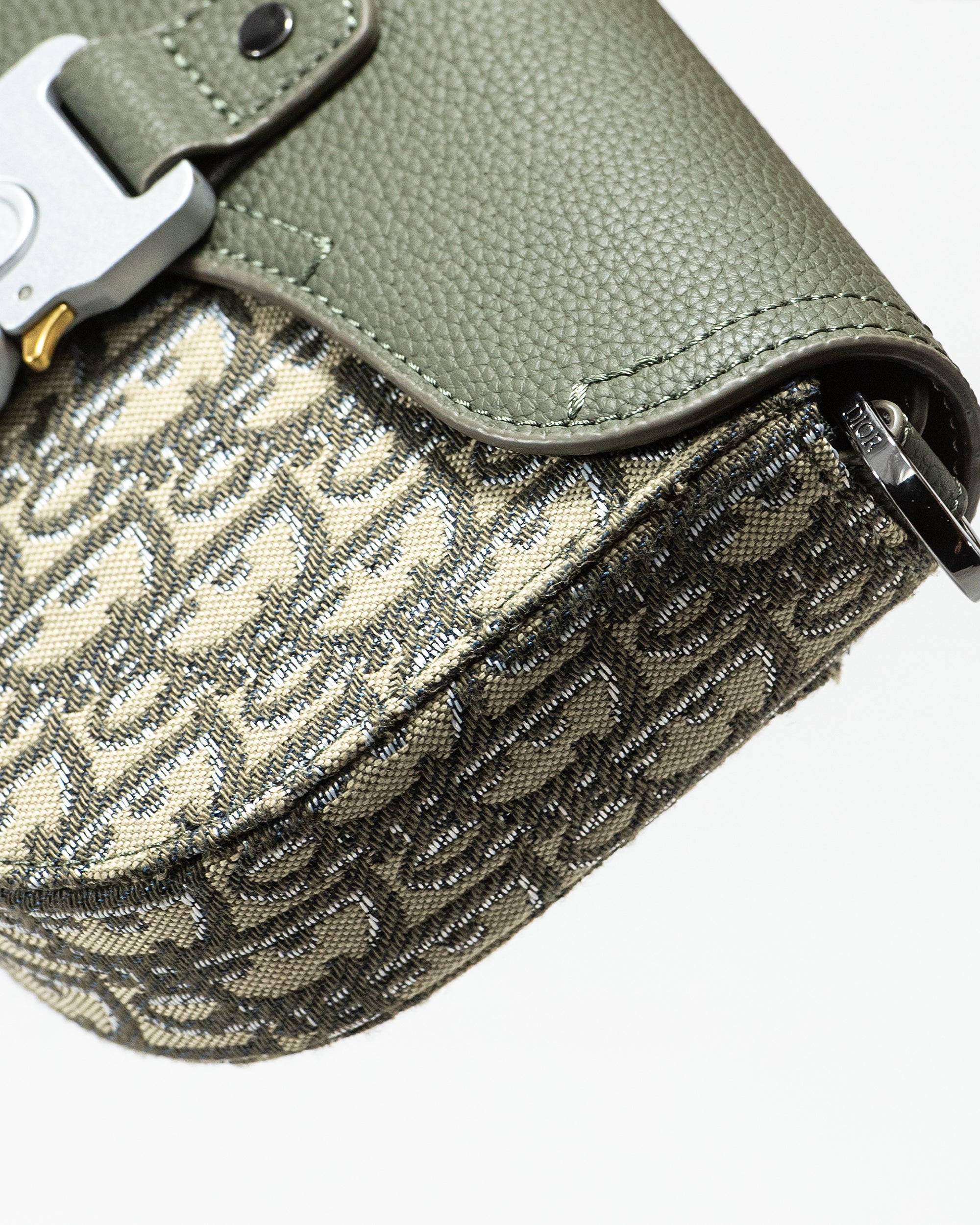 DIOR MINI SADDLE MESSENGER BAG WITH FLAP