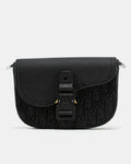 DIOR MINI SADDLE MESSENGER BAG WITH FLAP