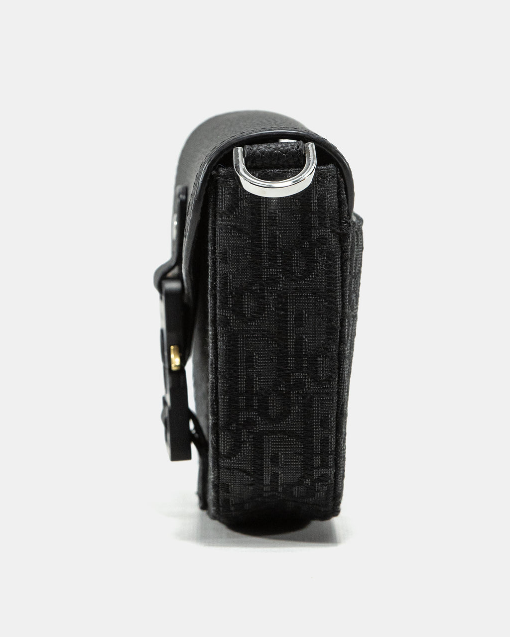 DIOR MINI SADDLE MESSENGER BAG WITH FLAP