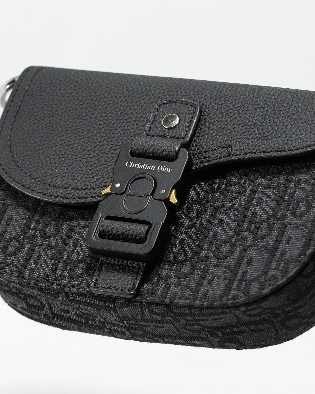DIOR MINI SADDLE MESSENGER BAG WITH FLAP