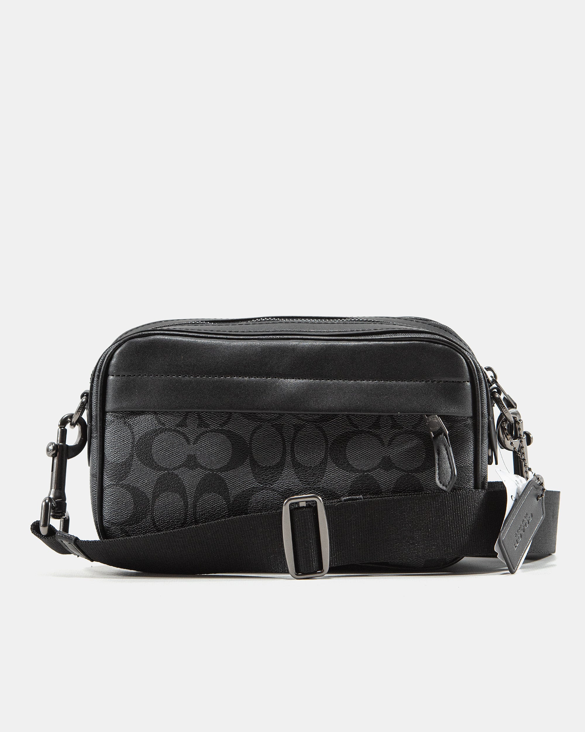 COACH GRAHAM CROSSBODY IN BLACK CANVAS