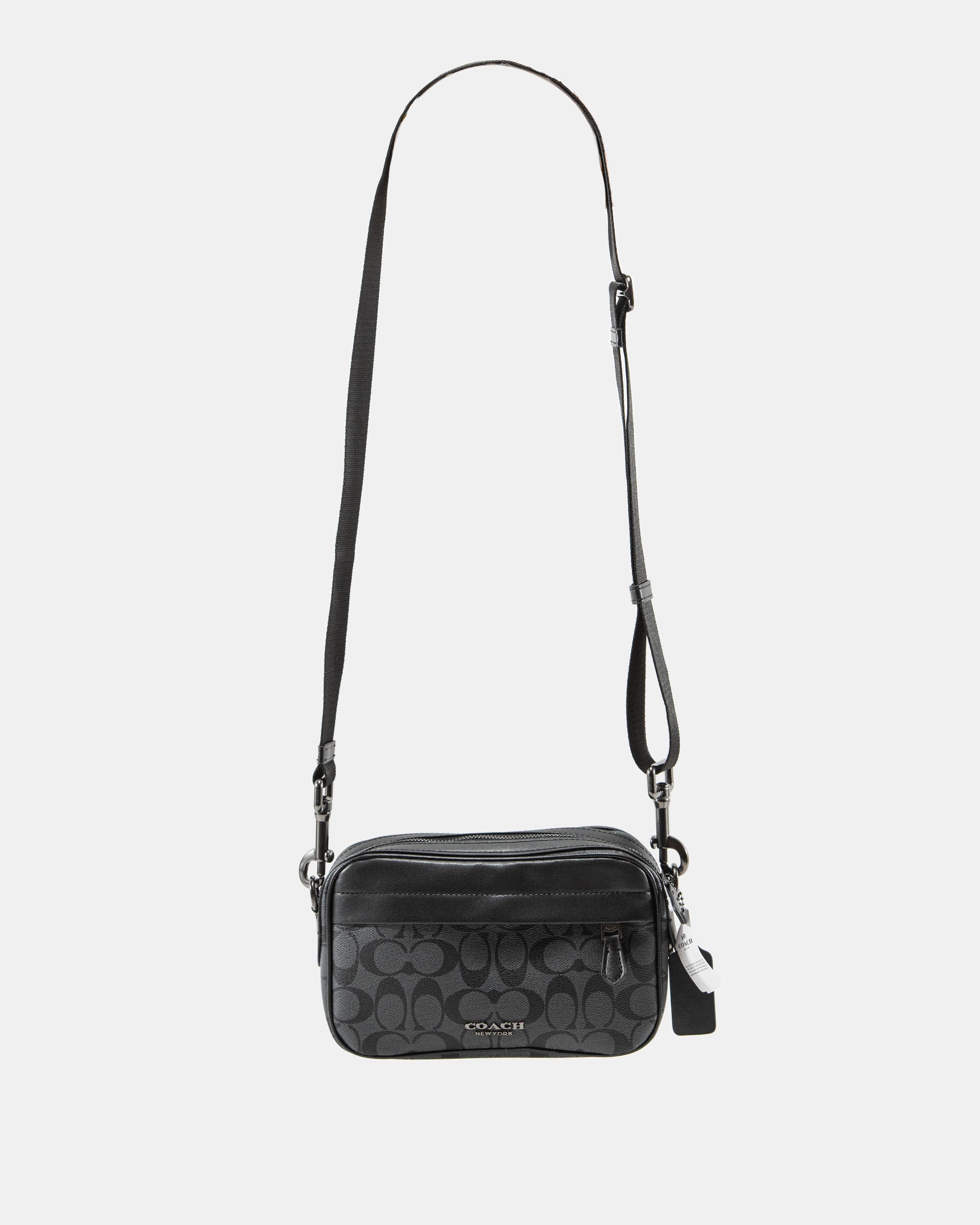 COACH GRAHAM CROSSBODY IN BLACK CANVAS
