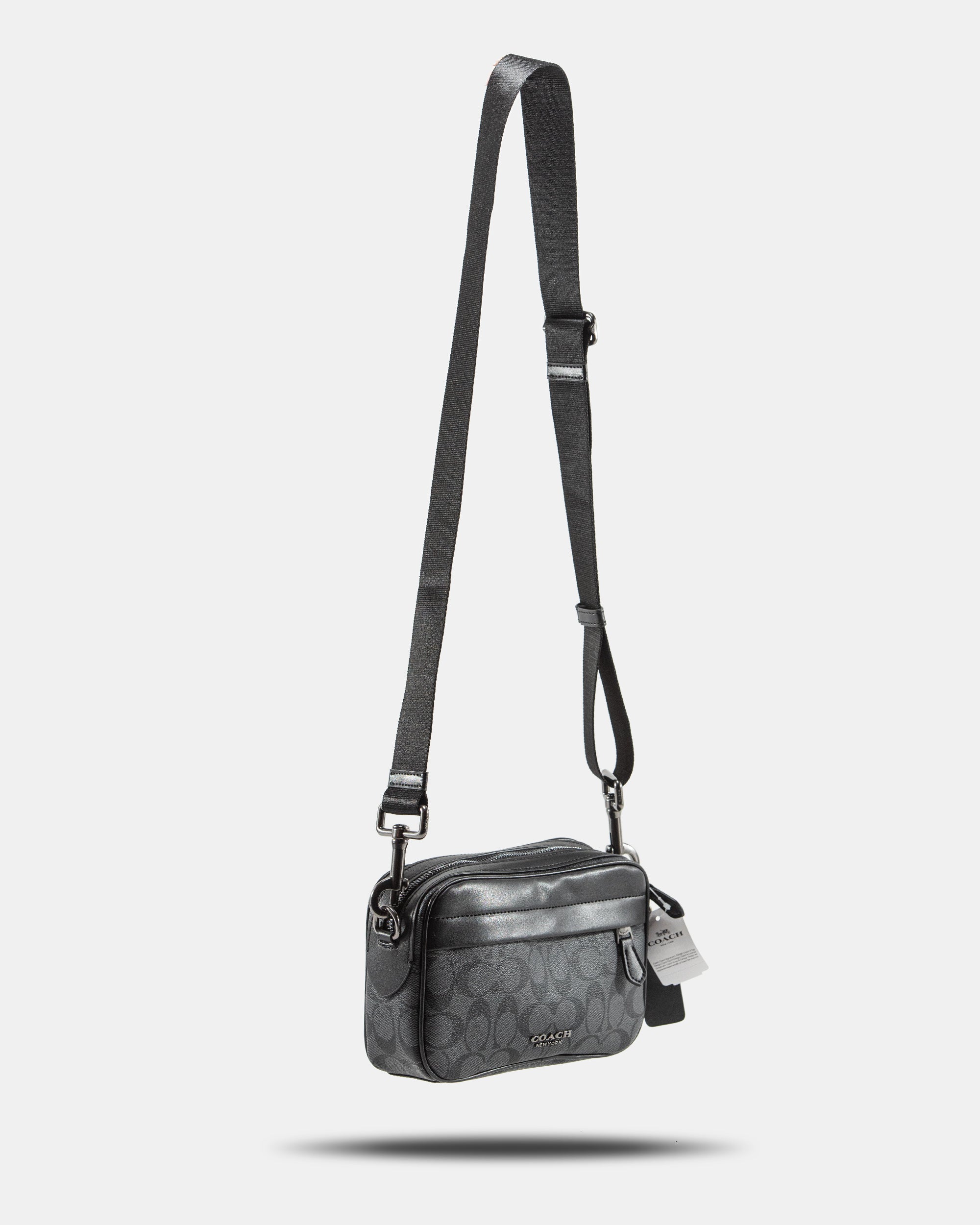 COACH GRAHAM CROSSBODY IN BLACK CANVAS