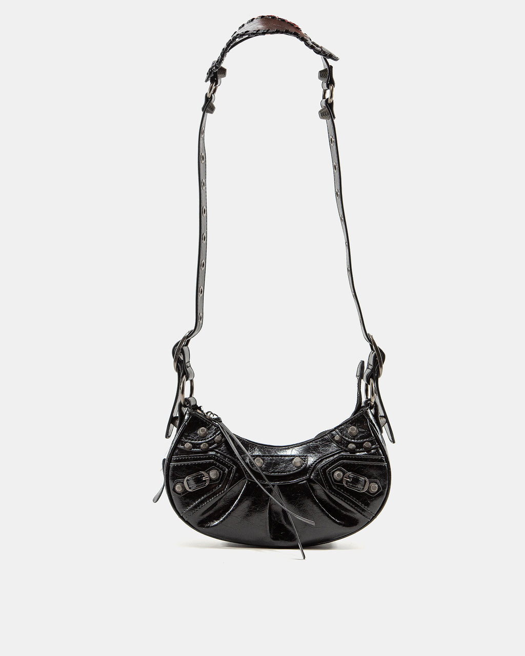 BALENCIAGA LE CAGOLE / SHOULDER BAG IN BLACK