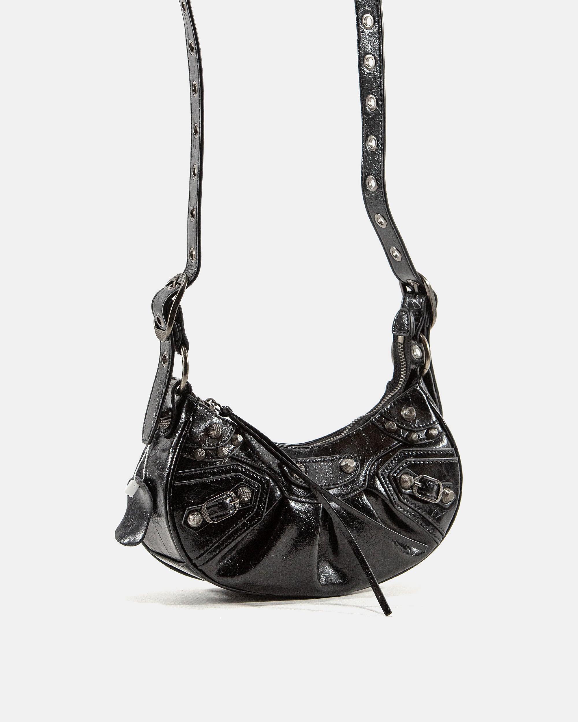 BALENCIAGA LE CAGOLE / SHOULDER BAG IN BLACK