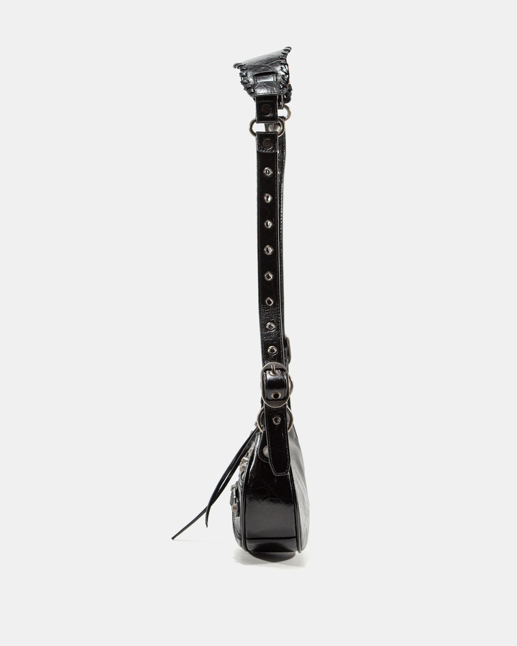BALENCIAGA LE CAGOLE / SHOULDER BAG IN BLACK