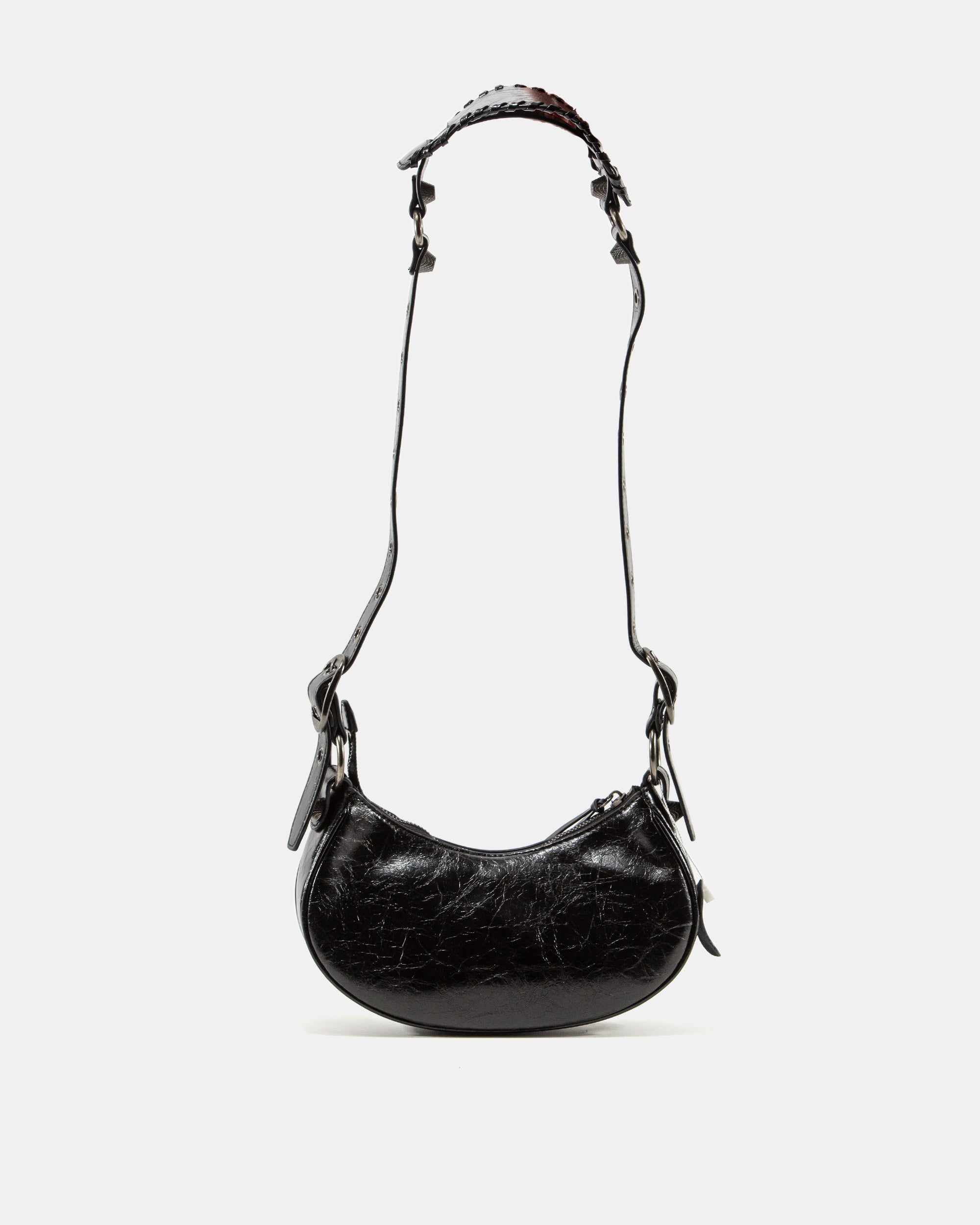 BALENCIAGA LE CAGOLE / SHOULDER BAG IN BLACK