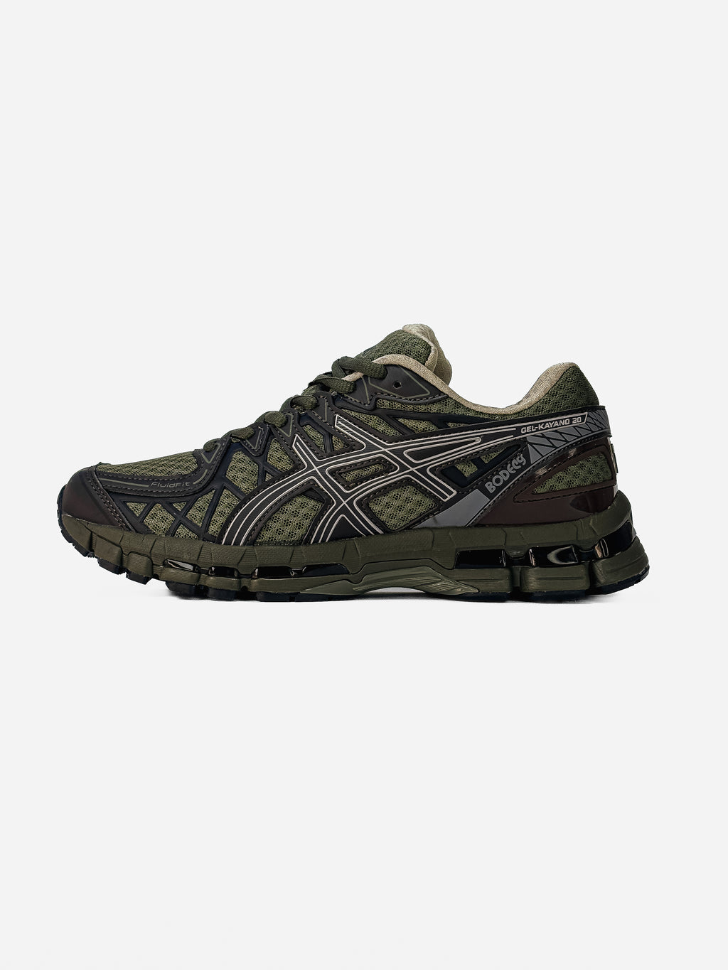 ASICS GEL-KAYANO 20 IN OBSIDIAN GREY