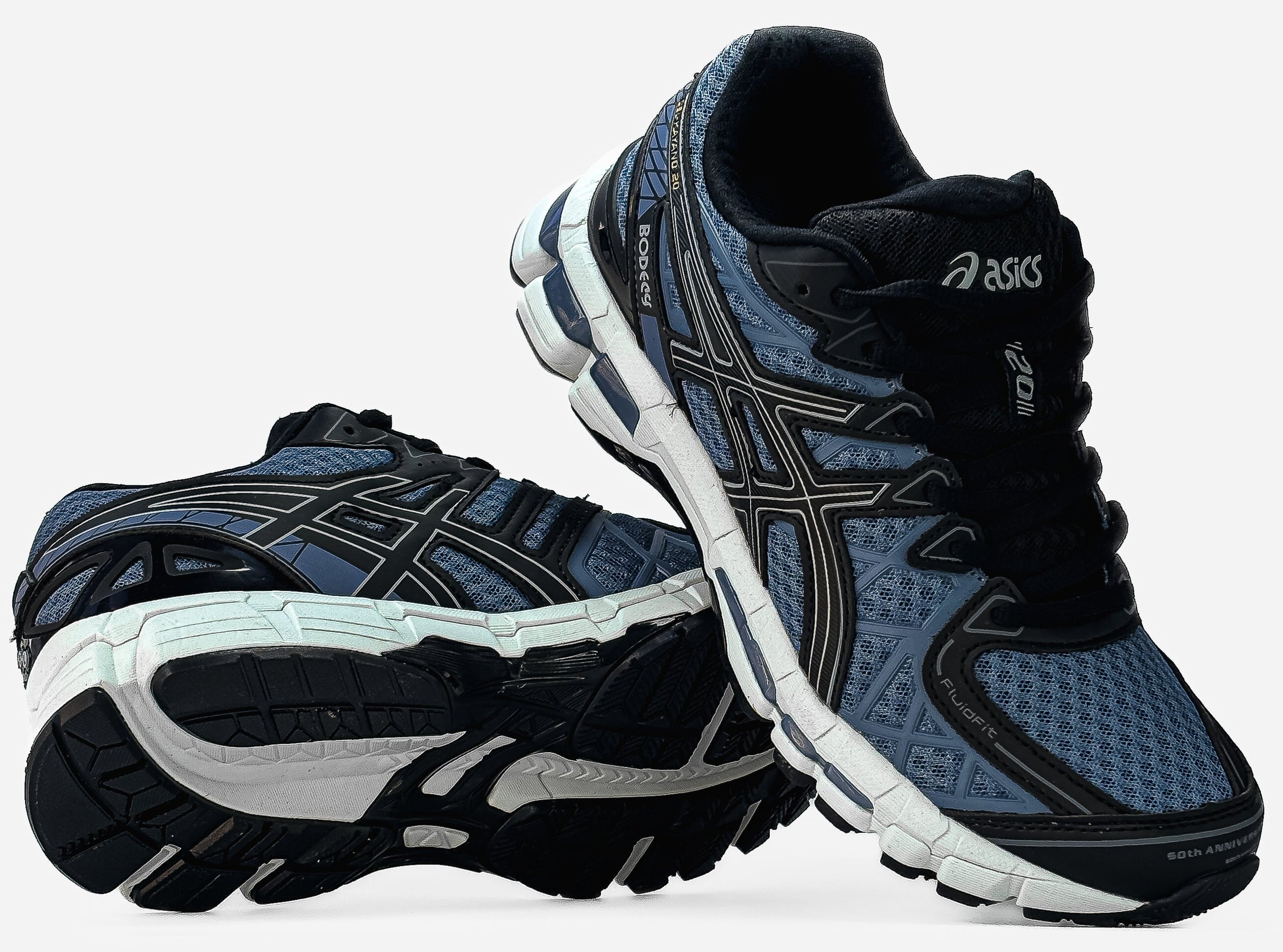 ASICS GEL-KAYANO 20 IN BLUE/BLACK