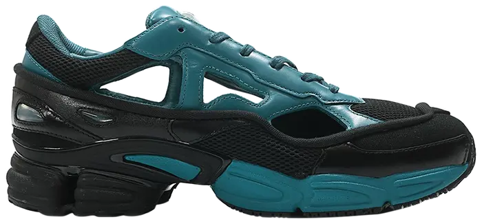 RAF SIMONS X ADIDAS REPLICANT OZWEEGO 'BLACK COLONIAL BLUE'