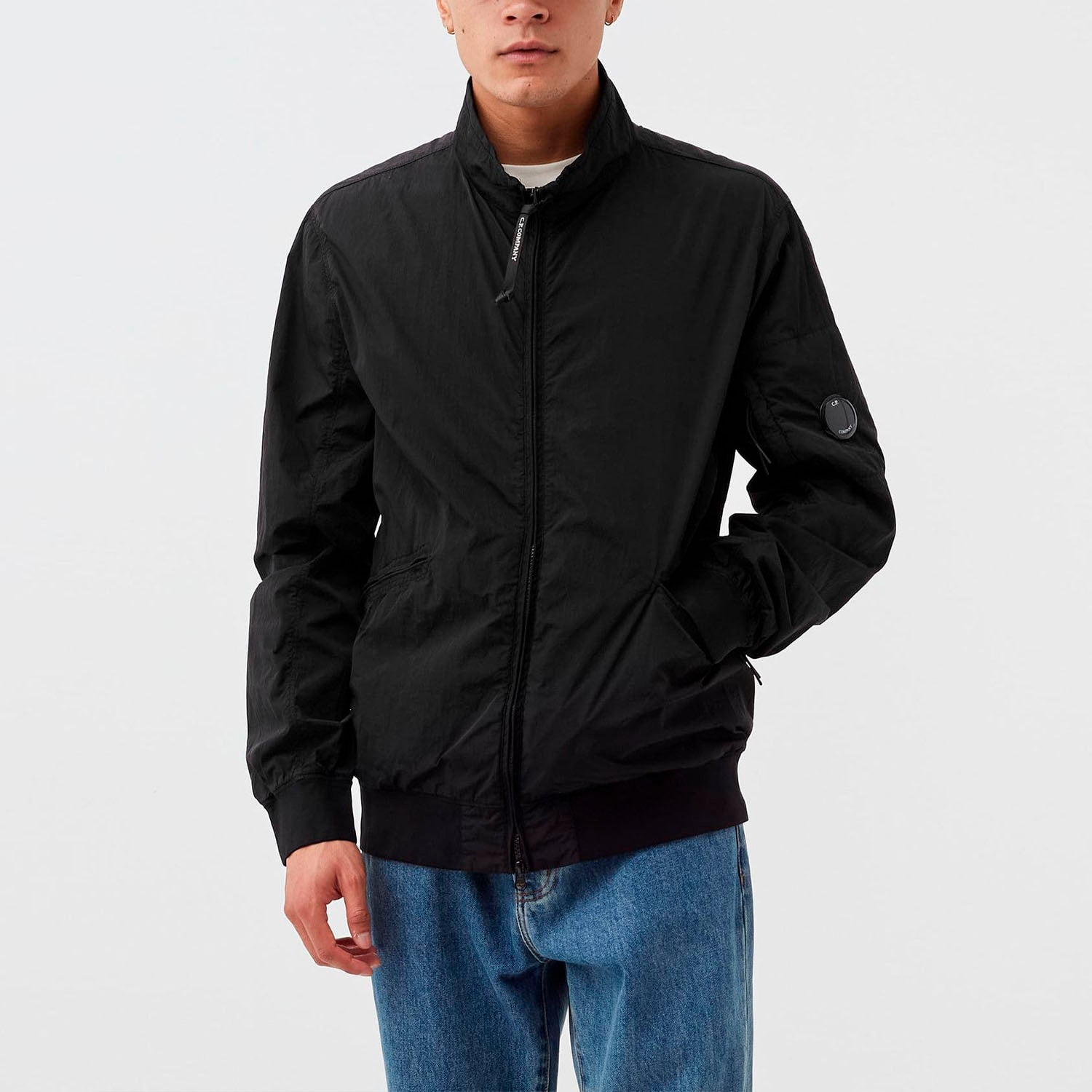 C.P. COMPANY CHROME-R JACKET IN BLACK