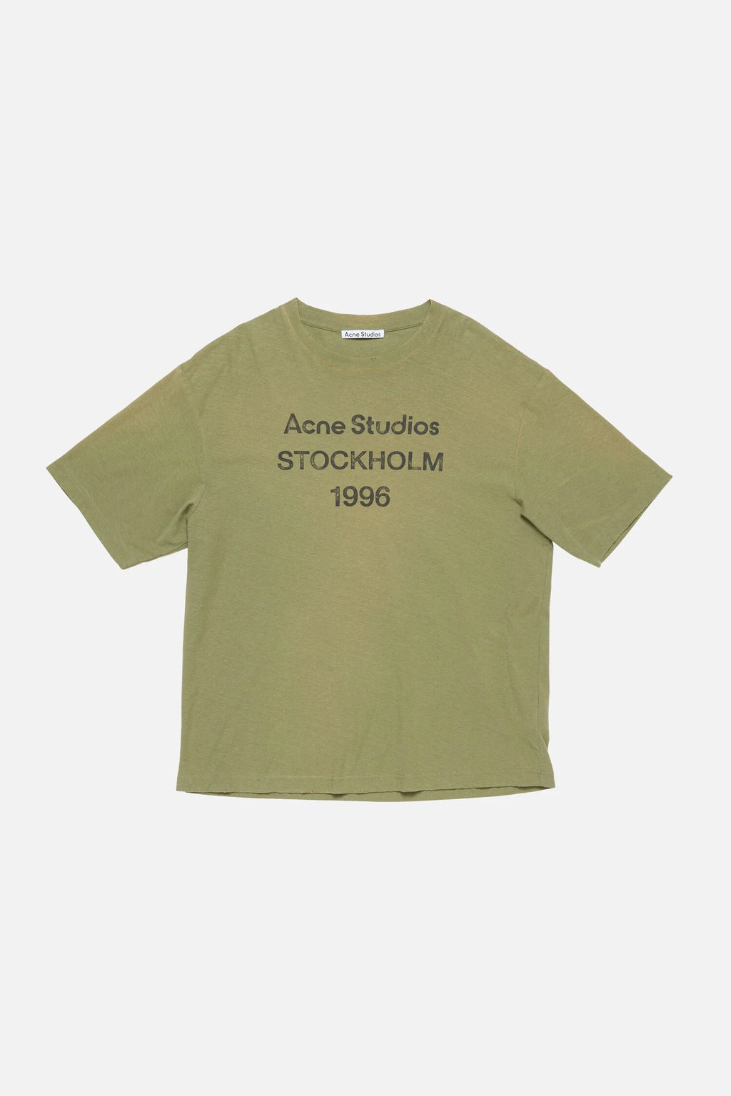 ACNE STUDIOS LOGO T-SHIRT RELAXED FIT