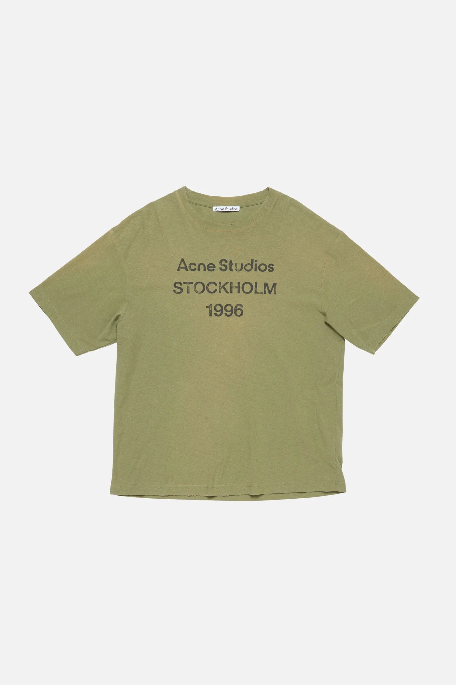 ACNE STUDIOS LOGO T-SHIRT RELAXED FIT