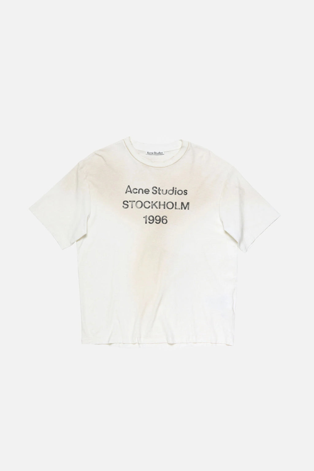 ACNE STUDIOS LOGO T-SHIRT RELAXED FIT