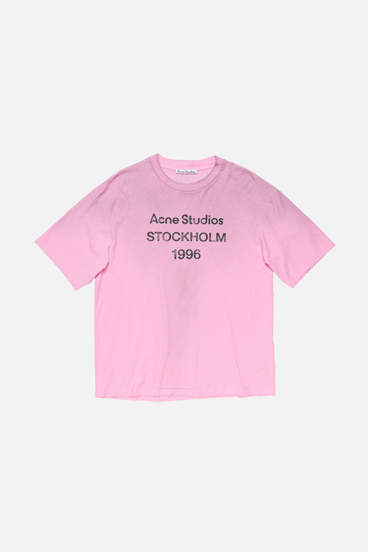 ACNE STUDIOS LOGO T-SHIRT RELAXED FIT