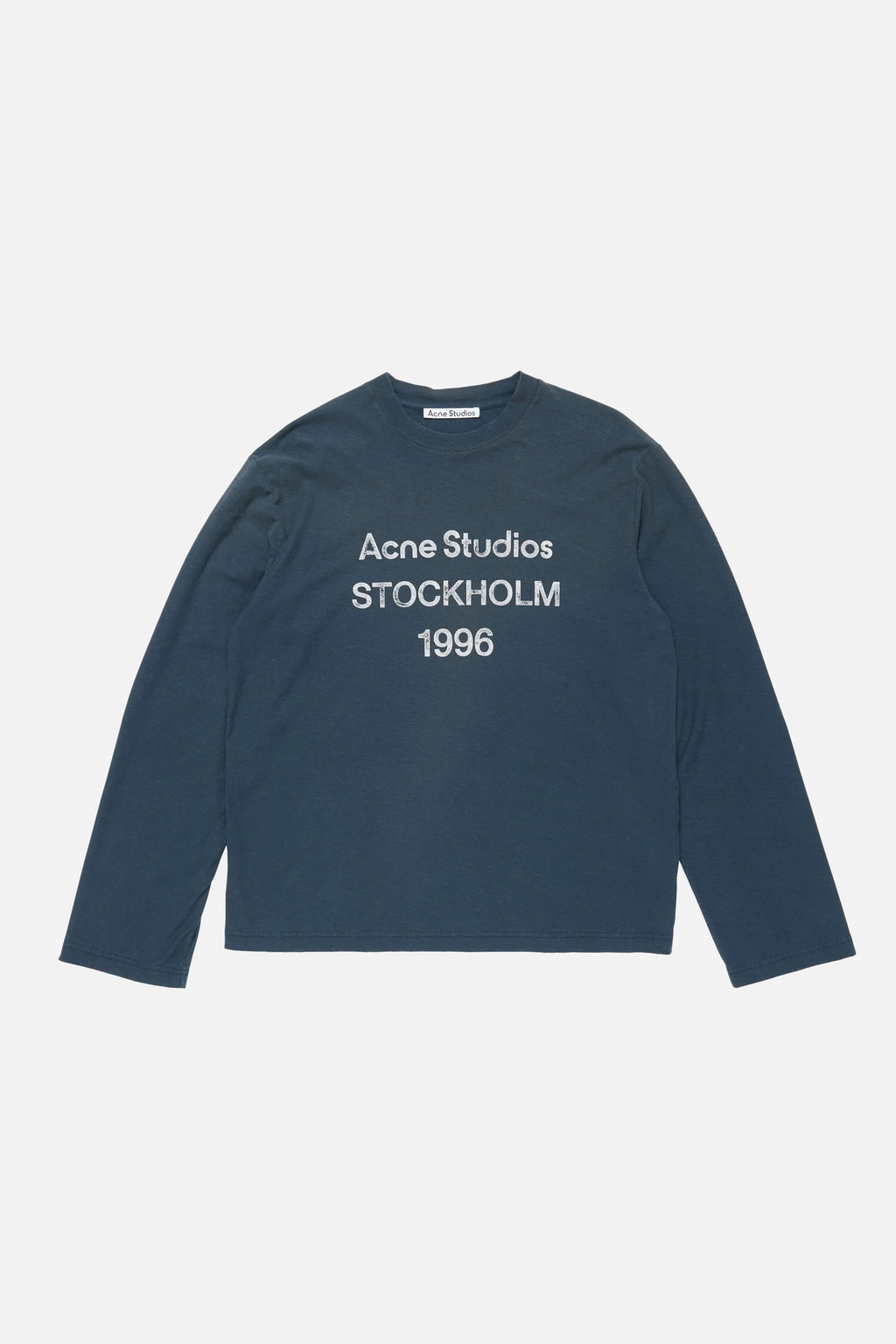 ACNE STUDIOS LOGO LONGSLEEVE RELAXED FIT