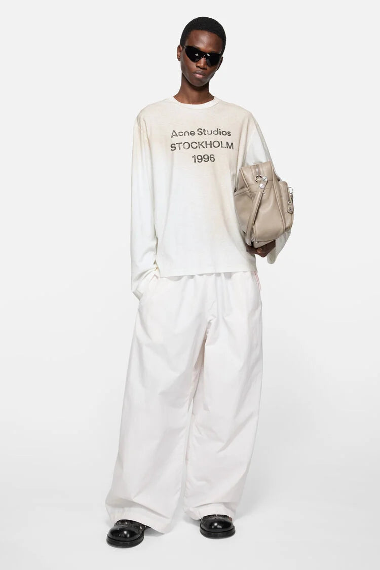 ACNE STUDIOS LOGO LONGSLEEVE RELAXED FIT