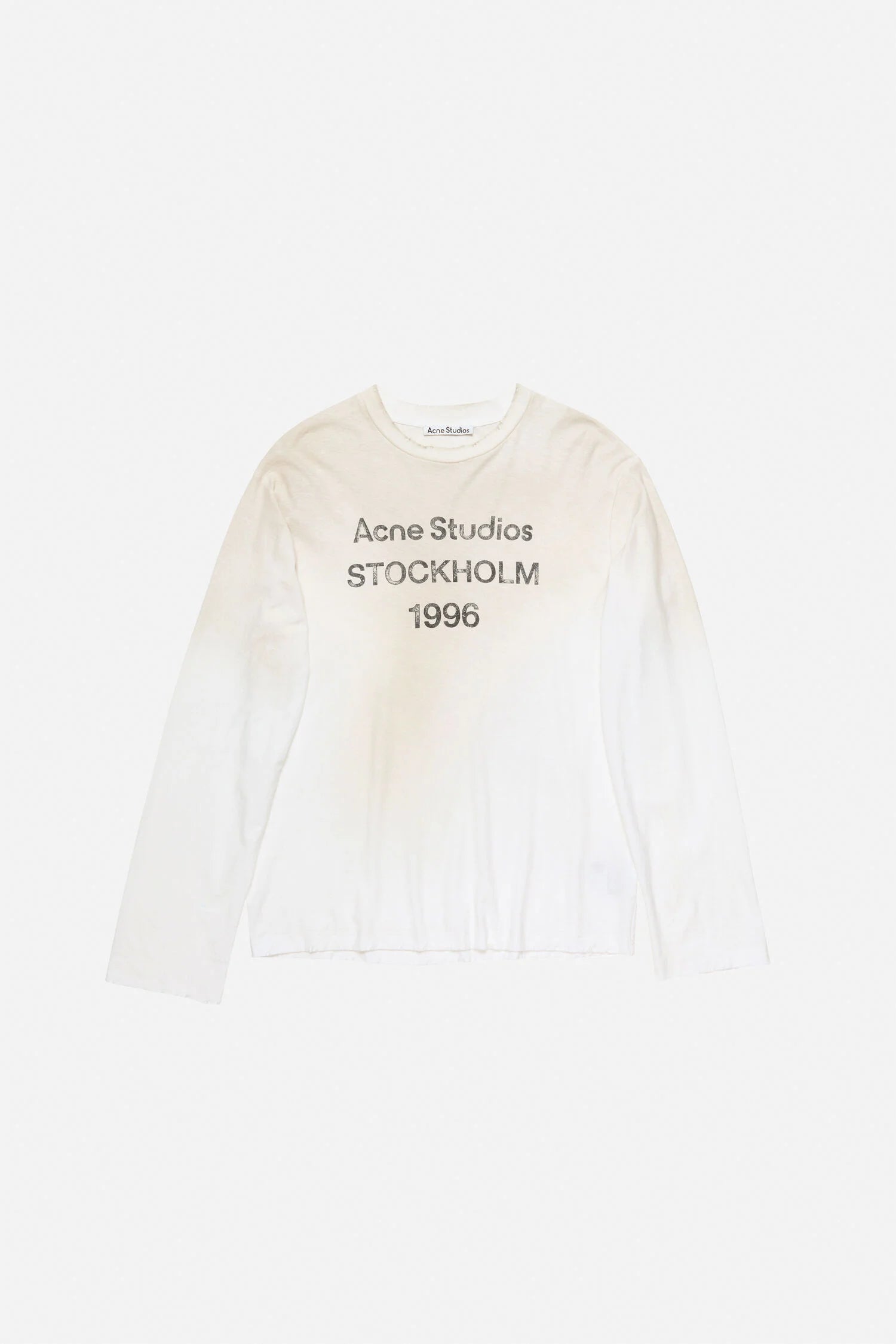 ACNE STUDIOS LOGO LONGSLEEVE RELAXED FIT
