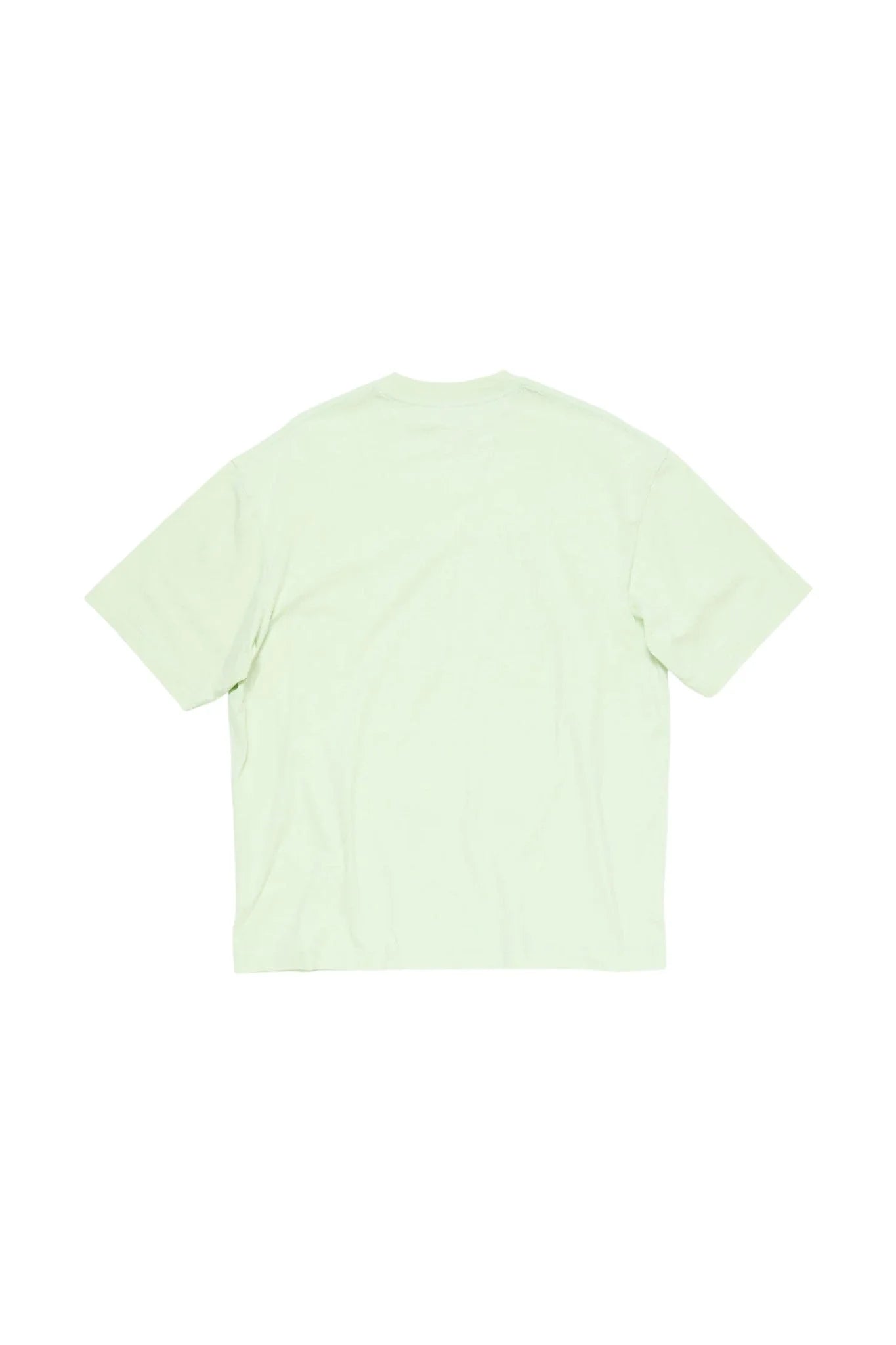 ACNE STUDIOS FLORAGATAN 13 LOGO T-SHIRT PISTACHIO GREEN