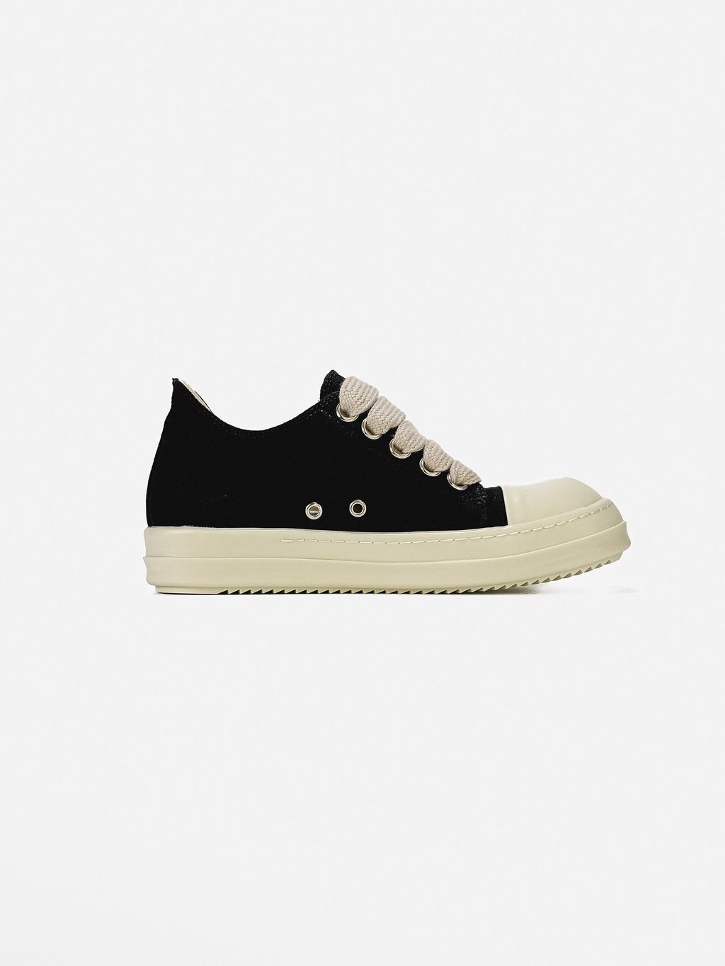 RICK OWENS DRKSHDW JUMBO LACE DENIM LOW 'BLACK MILK'