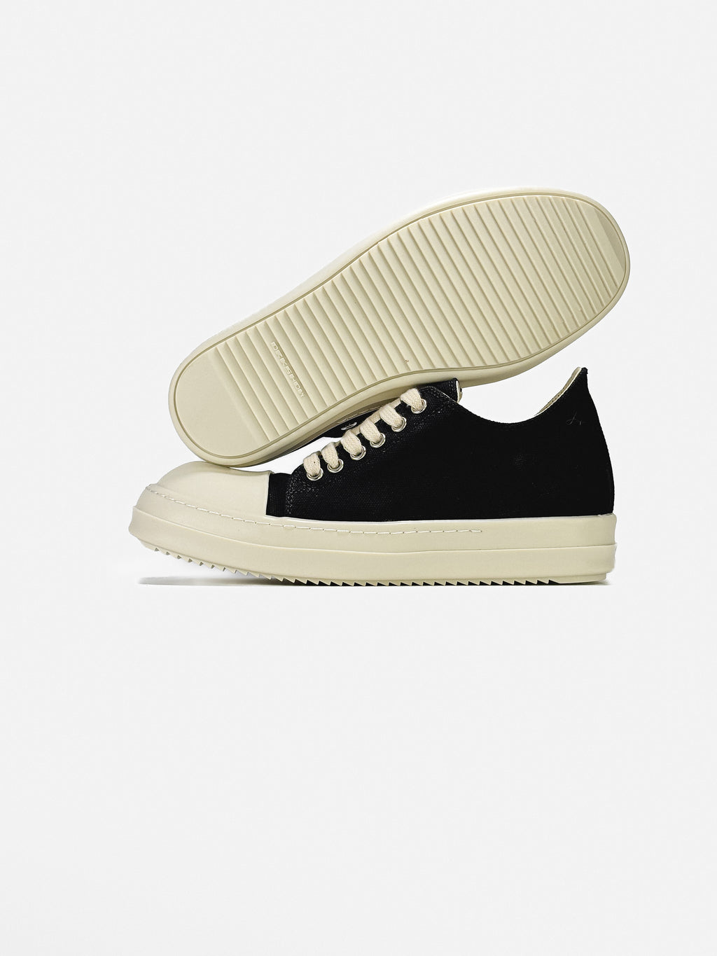 RICK OWENS DRKSHDW RAMONES CANVAS LOW
