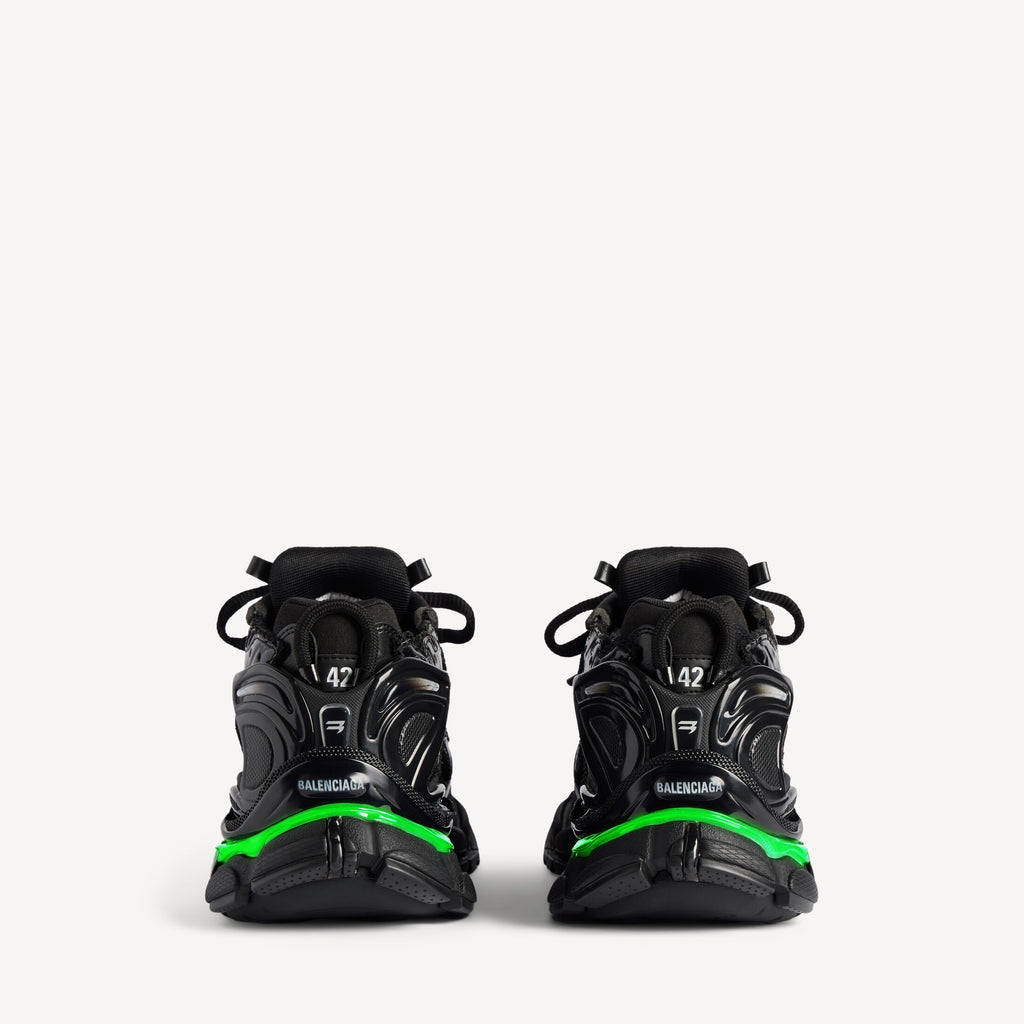BALENCIAGA RUNNER LED SNEAKER IN BLACK