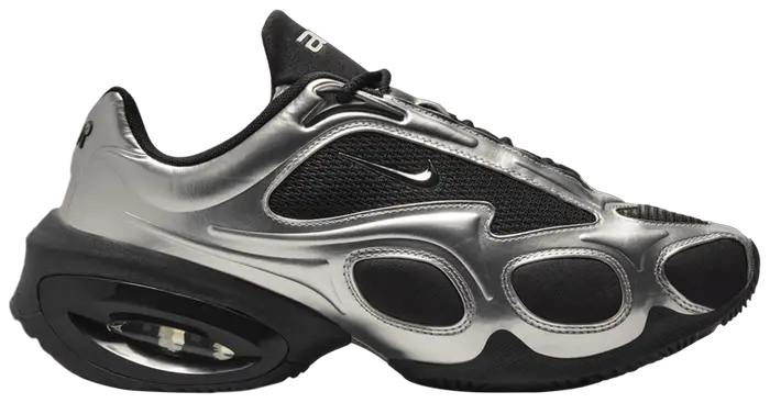 NIKE AIR MAX MUSE “BLACK METALLIC SILVER”